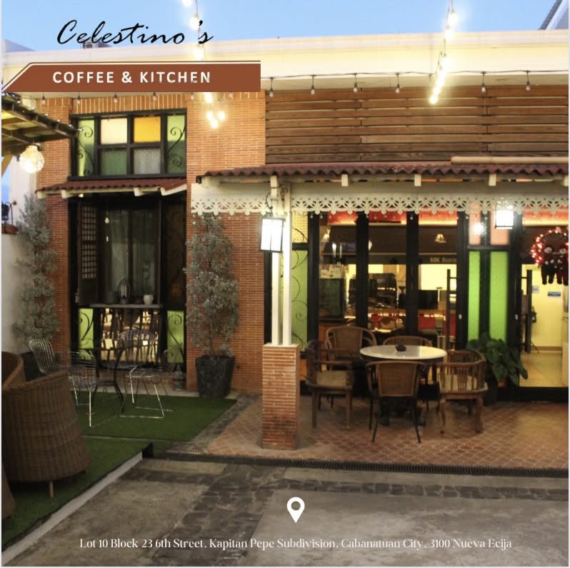 The brick facade and al fresco seating of Celestino's